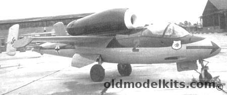 RCM 1/32 Heinkel He-162 A-2 plastic model kit